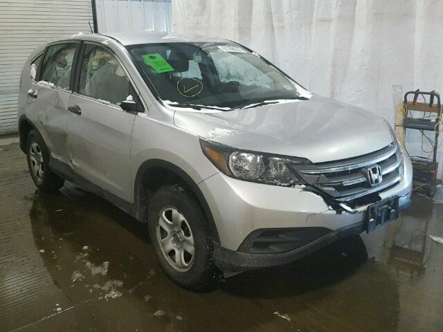 5J6RM4H35CL027113 - 2012 HONDA CR-V LX SILVER photo 1