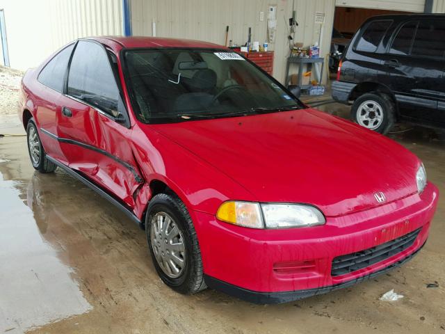 2HGEJ2120RH536374 - 1994 HONDA CIVIC DX RED photo 1