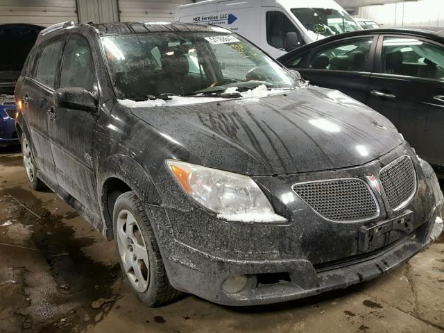 5Y2SL65837Z420150 - 2007 PONTIAC VIBE BLACK photo 1