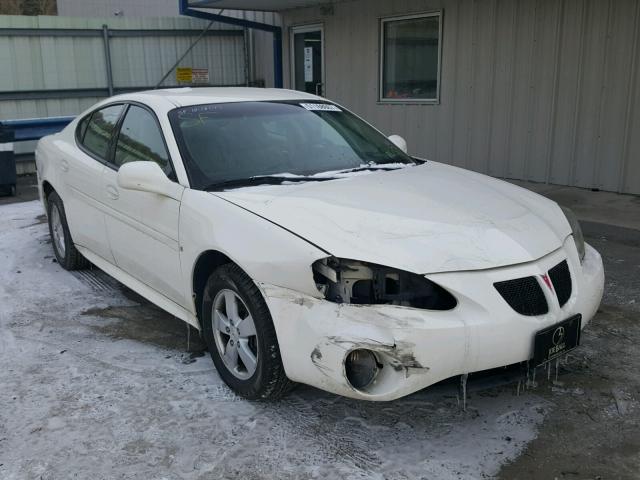 2G2WP552X81109423 - 2008 PONTIAC GRAND PRIX WHITE photo 1