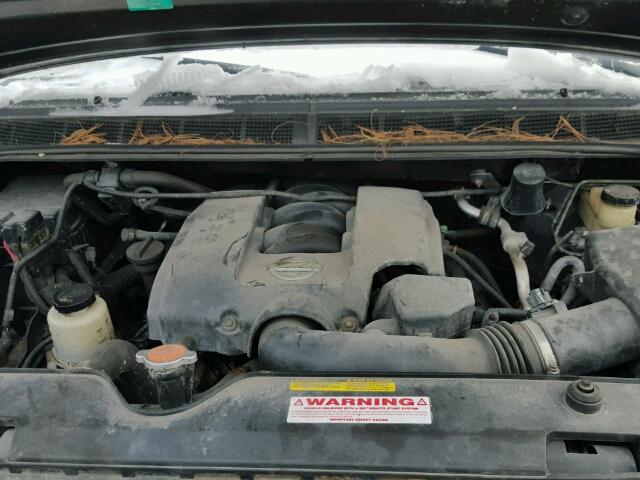 1N6AA06BX6N574897 - 2006 NISSAN TITAN XE BLACK photo 7