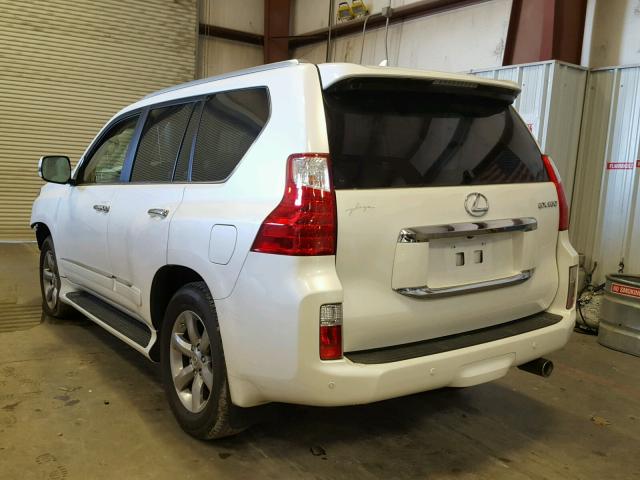 JTJJM7FX7C5048475 - 2012 LEXUS GX PREMIUM WHITE photo 3