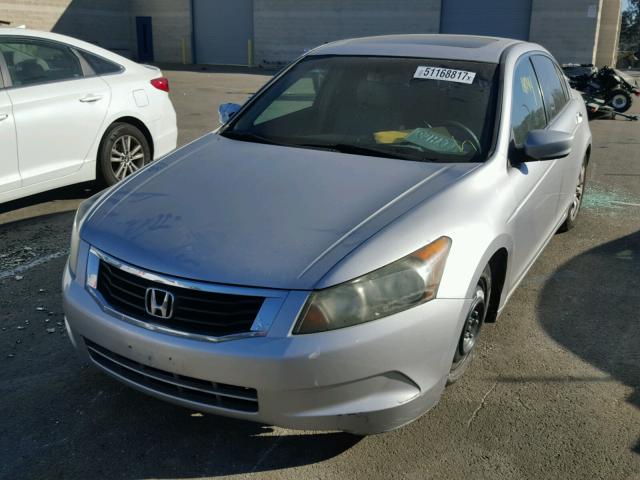 1HGCP26839A013478 - 2009 HONDA ACCORD EXL SILVER photo 2