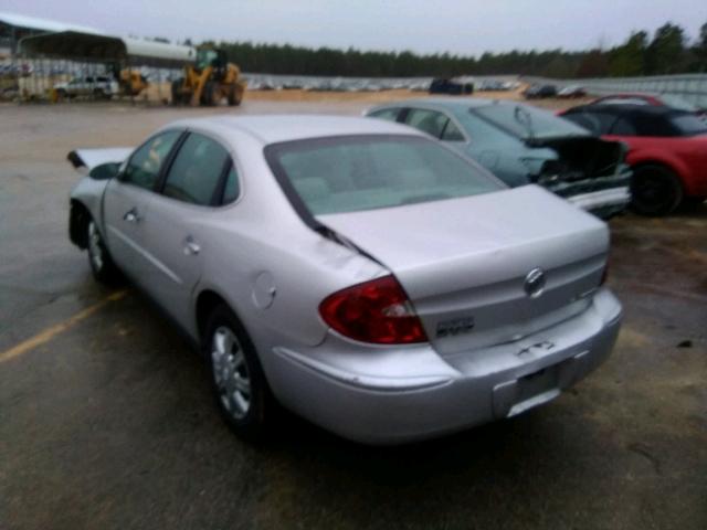 2G4WC532651300807 - 2005 BUICK LACROSSE C SILVER photo 3