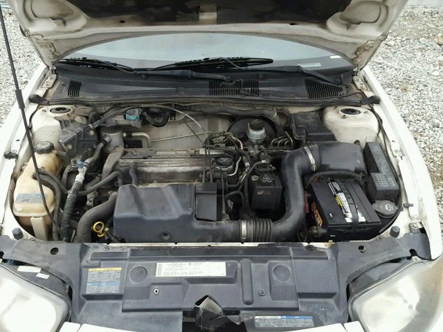 1G1JC52F247265938 - 2004 CHEVROLET CAVALIER WHITE photo 7