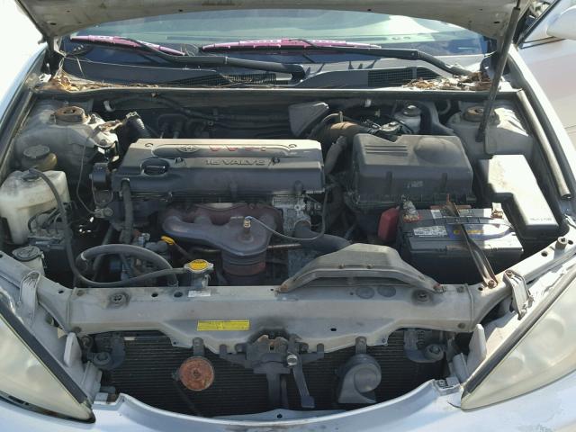 4T1BE32K55U506140 - 2005 TOYOTA CAMRY LE SILVER photo 7