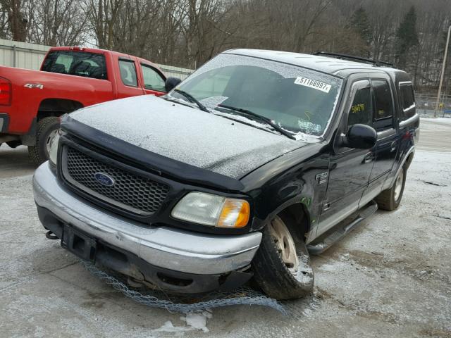 1FTRW08L43KC31738 - 2003 FORD F150 SUPER BLACK photo 2