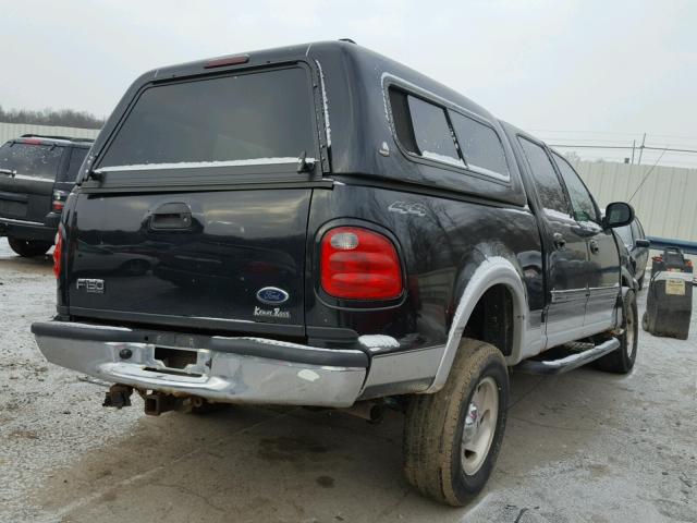 1FTRW08L43KC31738 - 2003 FORD F150 SUPER BLACK photo 4