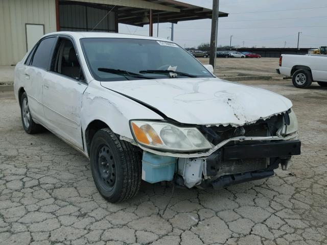 4T1BF28BX1U182823 - 2001 TOYOTA AVALON XL WHITE photo 1