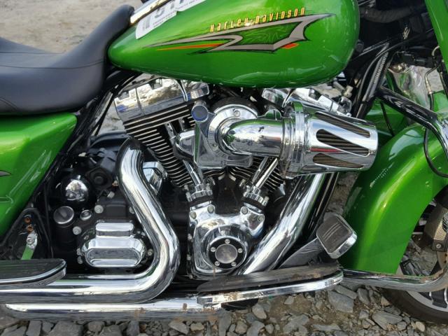 1HD1KBM17FB700302 - 2015 HARLEY-DAVIDSON FLHX STREE GREEN photo 7