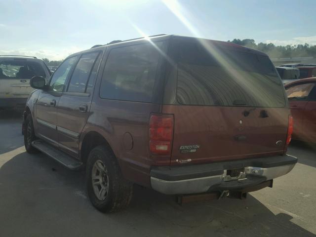 1FMRU15L3YLB92248 - 2000 FORD EXPEDITION RED photo 3