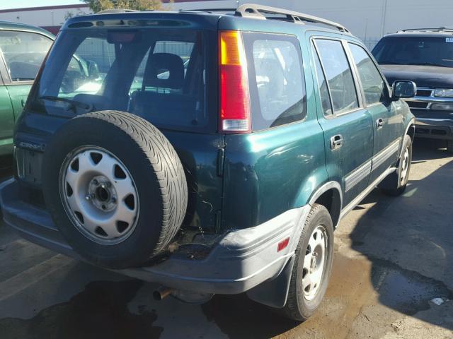 JHLRD17441S000425 - 2001 HONDA CR-V LX GREEN photo 4