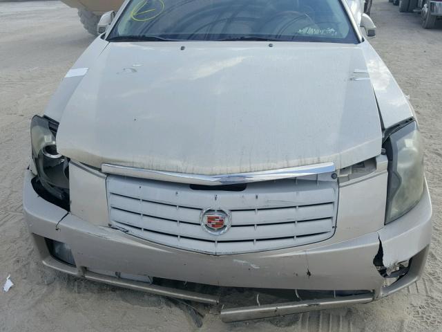 1G6DP577970183408 - 2007 CADILLAC CTS HI FEA SILVER photo 9