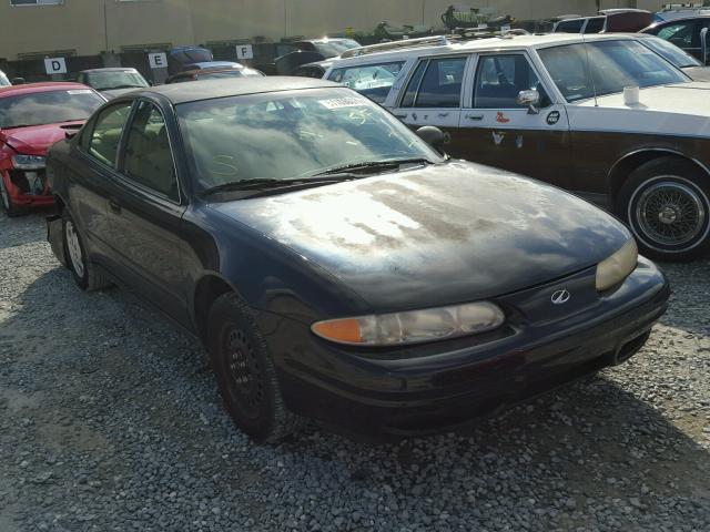 1G3NK52F63C120323 - 2003 OLDSMOBILE ALERO GX BLACK photo 1