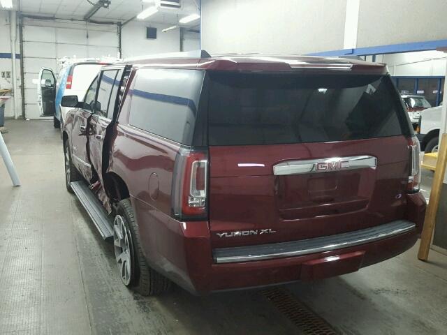 1GKS2HKJ8GR256145 - 2016 GMC YUKON XL D BURGUNDY photo 3