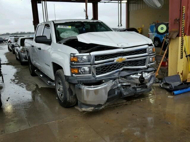 3GCPCPEH9EG322006 - 2014 CHEVROLET SILVERADO WHITE photo 1