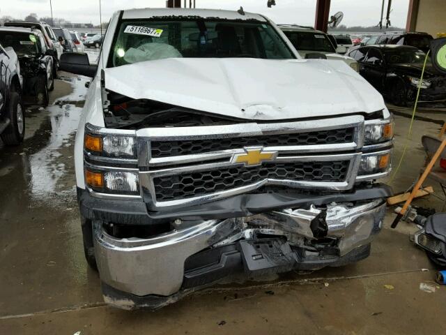 3GCPCPEH9EG322006 - 2014 CHEVROLET SILVERADO WHITE photo 9