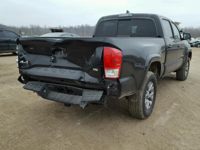 3TMDZ5BN3GM006198 - 2016 TOYOTA TACOMA DOU BLACK photo 4