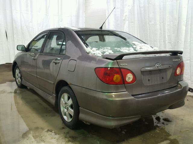 1NXBR32E44Z199430 - 2004 TOYOTA COROLLA CE GRAY photo 3