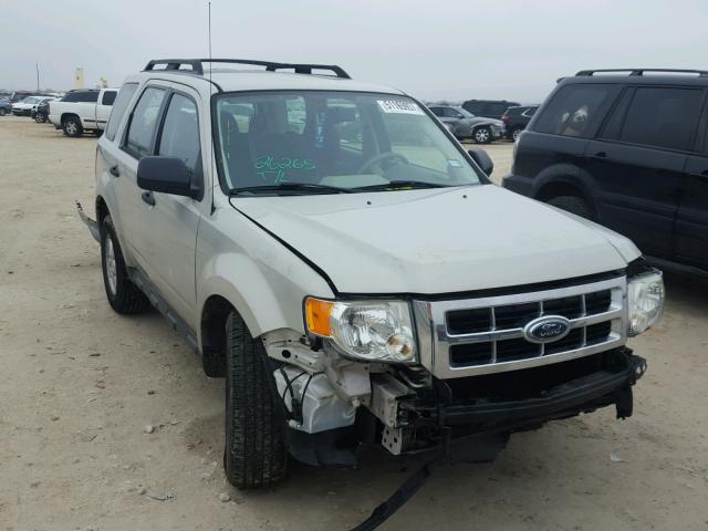 1FMCU02779KA50807 - 2009 FORD ESCAPE XLS CREAM photo 1