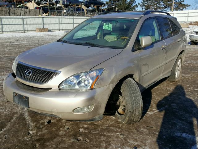 2T2HA31UX4C031427 - 2004 LEXUS RX 330 TAN photo 2