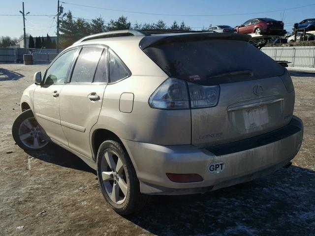 2T2HA31UX4C031427 - 2004 LEXUS RX 330 TAN photo 3