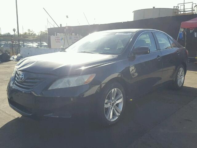 4T4BE46K19R100206 - 2009 TOYOTA CAMRY BASE BLACK photo 2