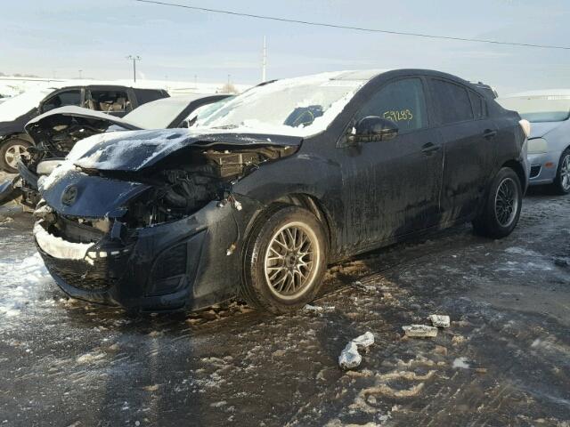 JM1BL1VF8B1439219 - 2011 MAZDA 3 I BLACK photo 2