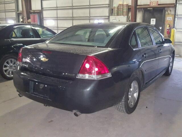 2G1WA5E32E1185681 - 2014 CHEVROLET IMPALA LIM GRAY photo 4