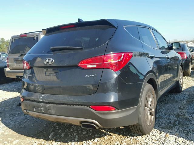 5XYZT3LB1DG043470 - 2013 HYUNDAI SANTA FE S BLACK photo 4