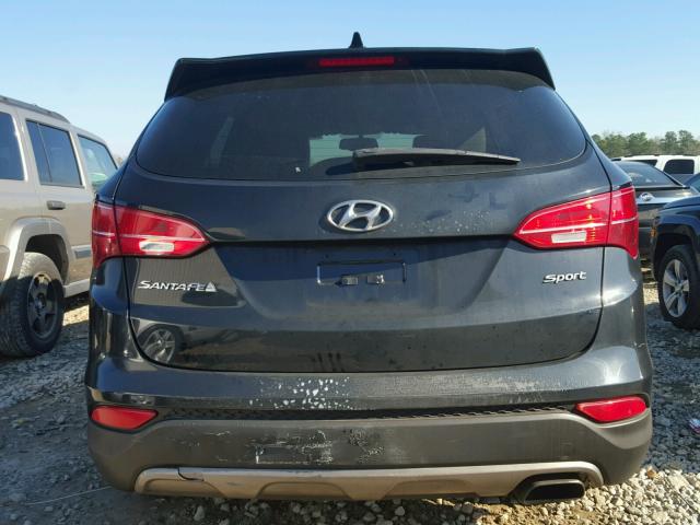 5XYZT3LB1DG043470 - 2013 HYUNDAI SANTA FE S BLACK photo 9