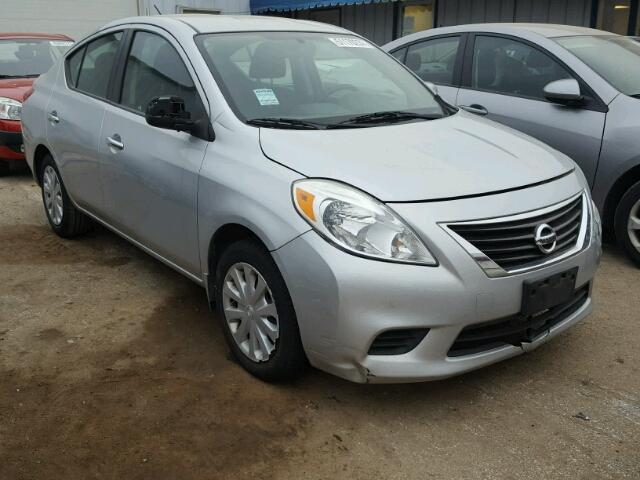 3N1CN7AP6CL868548 - 2012 NISSAN VERSA S SILVER photo 1