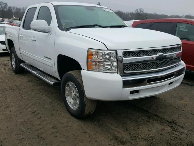 3GCPKSEA0DG214185 - 2013 CHEVROLET SILVERADO WHITE photo 1