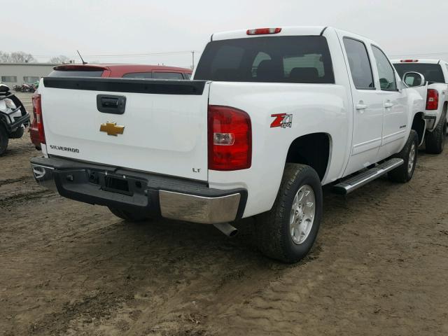 3GCPKSEA0DG214185 - 2013 CHEVROLET SILVERADO WHITE photo 4