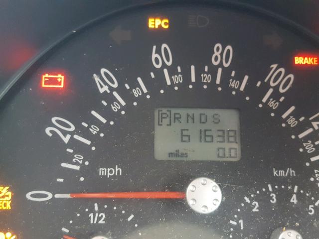 3VWCK21Y53M309825 - 2003 VOLKSWAGEN NEW BEETLE 奶油色 照片 8