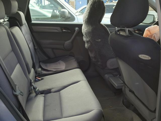 JHLRE38348C046355 - 2008 HONDA CR-V LX BLUE photo 6