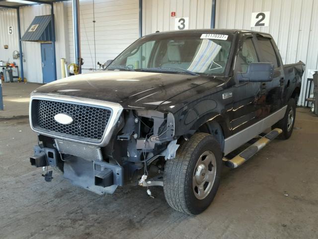 1FTPW12V57FA22353 - 2007 FORD F150 SUPER BLACK photo 2