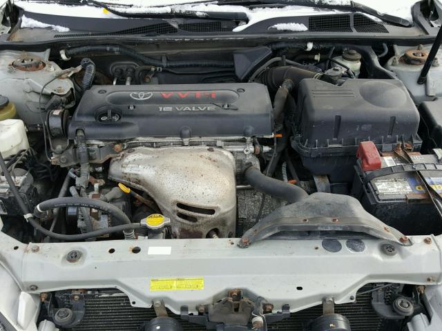 4T1BE30K64U838850 - 2004 TOYOTA CAMRY LE SILVER photo 7