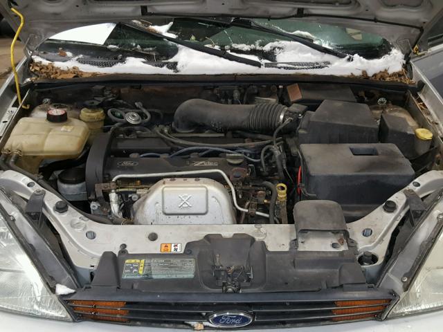 1FAFP363X2W312910 - 2002 FORD FOCUS SE GRAY photo 7