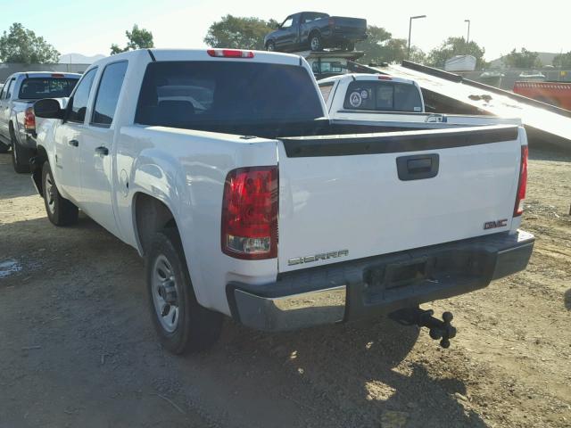 3GTRCTEAXAG229610 - 2010 GMC SIERRA C15 WHITE photo 3