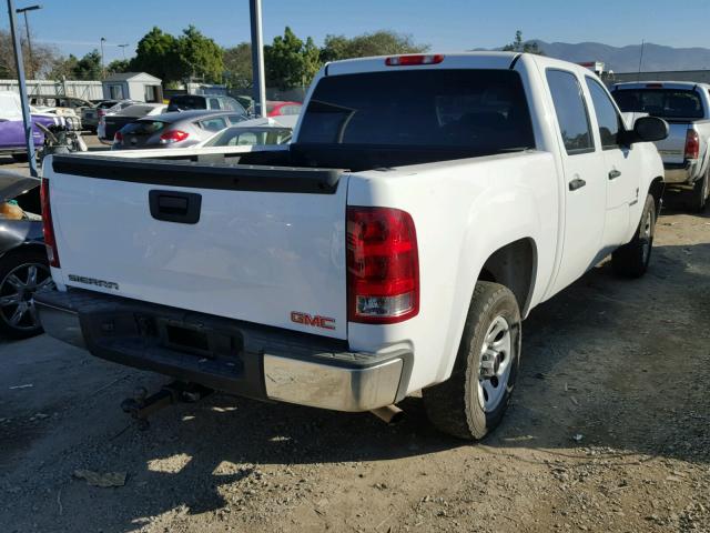 3GTRCTEAXAG229610 - 2010 GMC SIERRA C15 WHITE photo 4