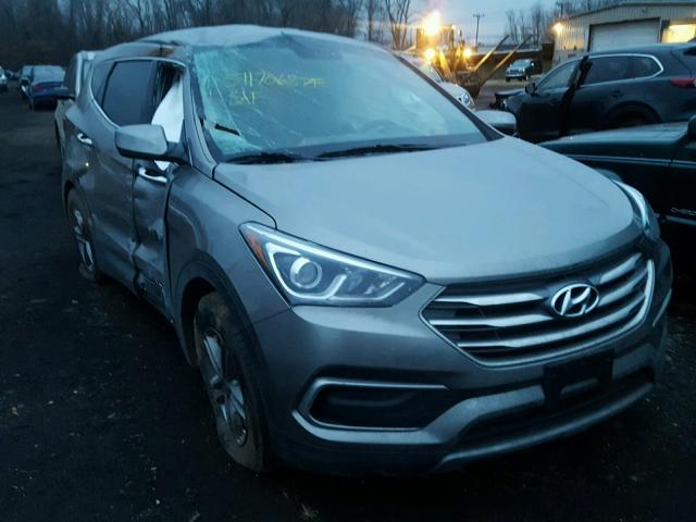 5XYZTDLB8HG437897 - 2017 HYUNDAI SANTA FE S SILVER photo 1