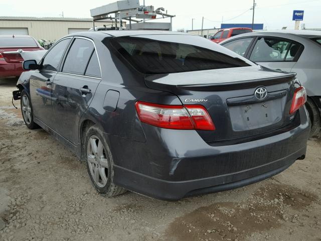4T1BE46K89U800136 - 2009 TOYOTA CAMRY BASE GRAY photo 3