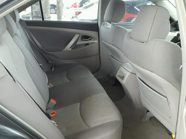 4T1BE46K89U800136 - 2009 TOYOTA CAMRY BASE GRAY photo 6