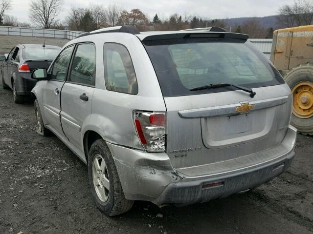 2CNDL23F366211936 - 2006 CHEVROLET EQUINOX LS SILVER photo 3