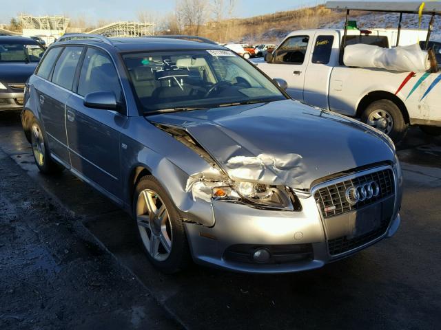 WAUKF78E68A120758 - 2008 AUDI A4 2.0T AV SILVER photo 1