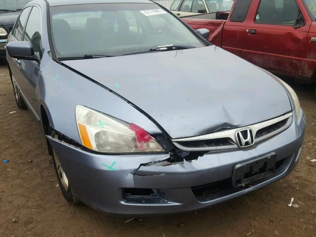 1HGCM56377A087661 - 2007 HONDA ACCORD SE BLUE photo 9