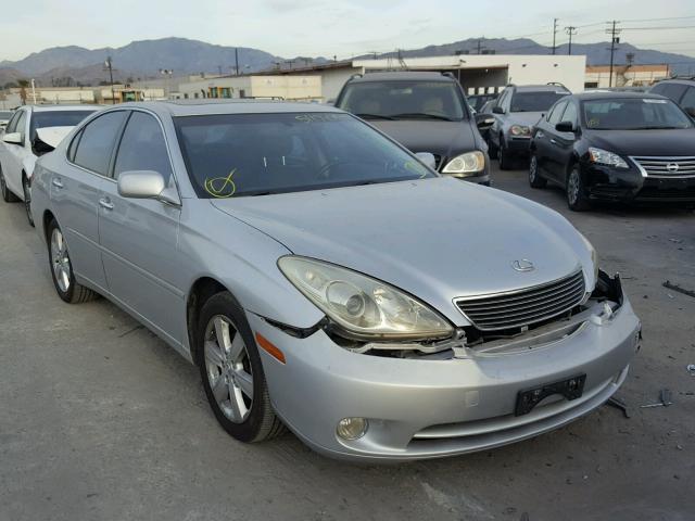 JTHBA30G555092381 - 2005 LEXUS ES 330 SILVER photo 1