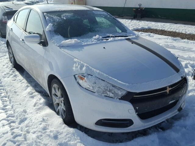 1C3CDFBA3DD195377 - 2013 DODGE DART SXT WHITE photo 1