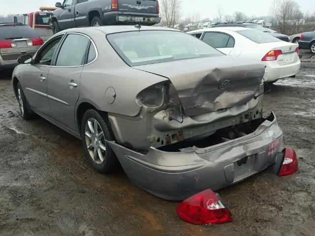 2G4WD582271138683 - 2007 BUICK LACROSSE C TAN photo 3